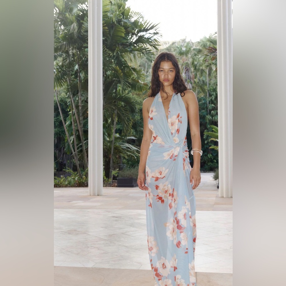 Bec + Bridge CALLIOPE DRAPE MAXI DRESS